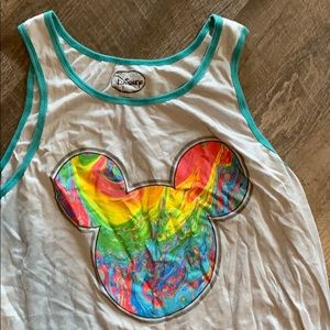 Mickey Mouse Tie Dye Tank